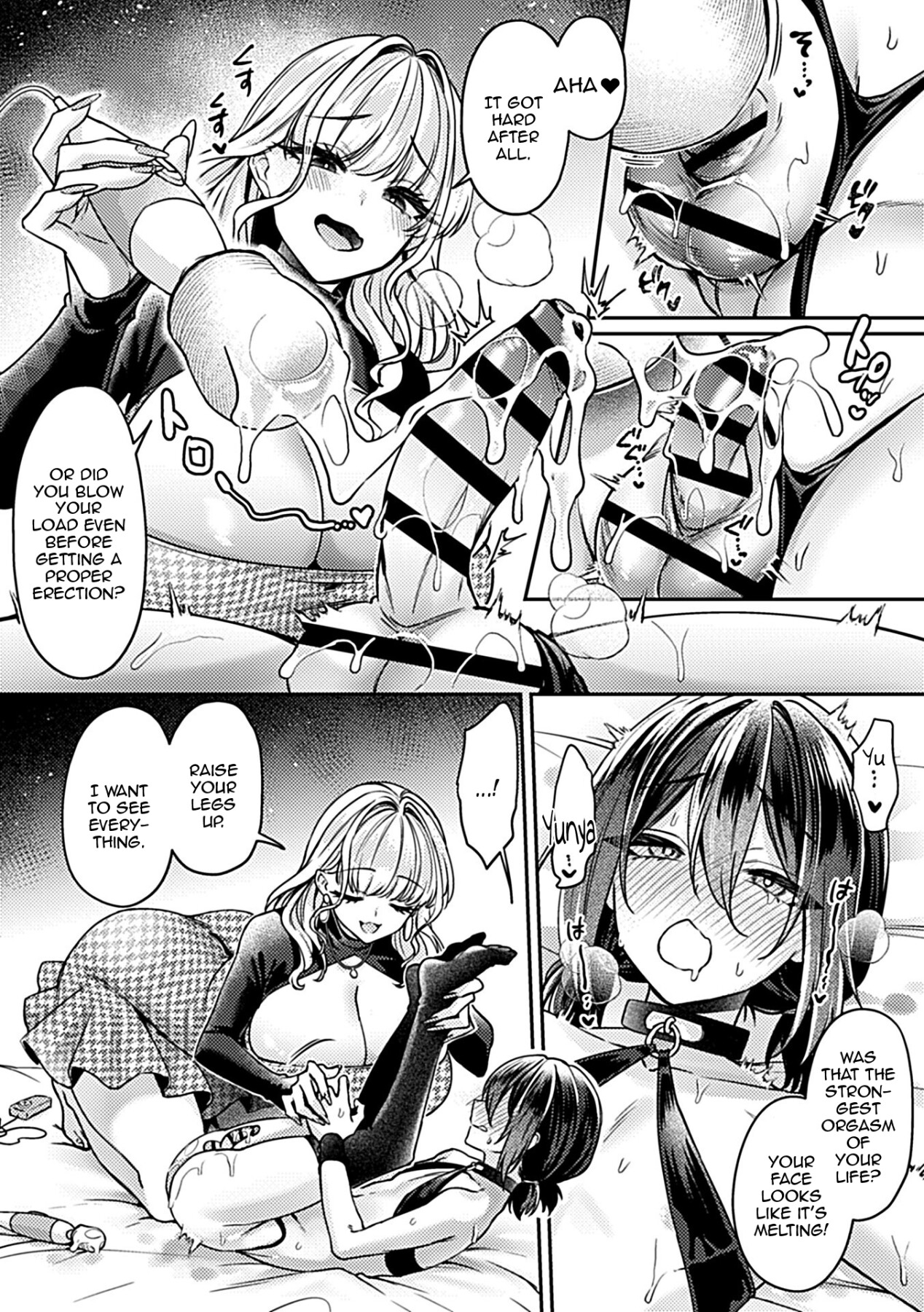Hentai Manga Comic-A Forceful Gyaru's Shy Man Raising Project 1-2-Read-30